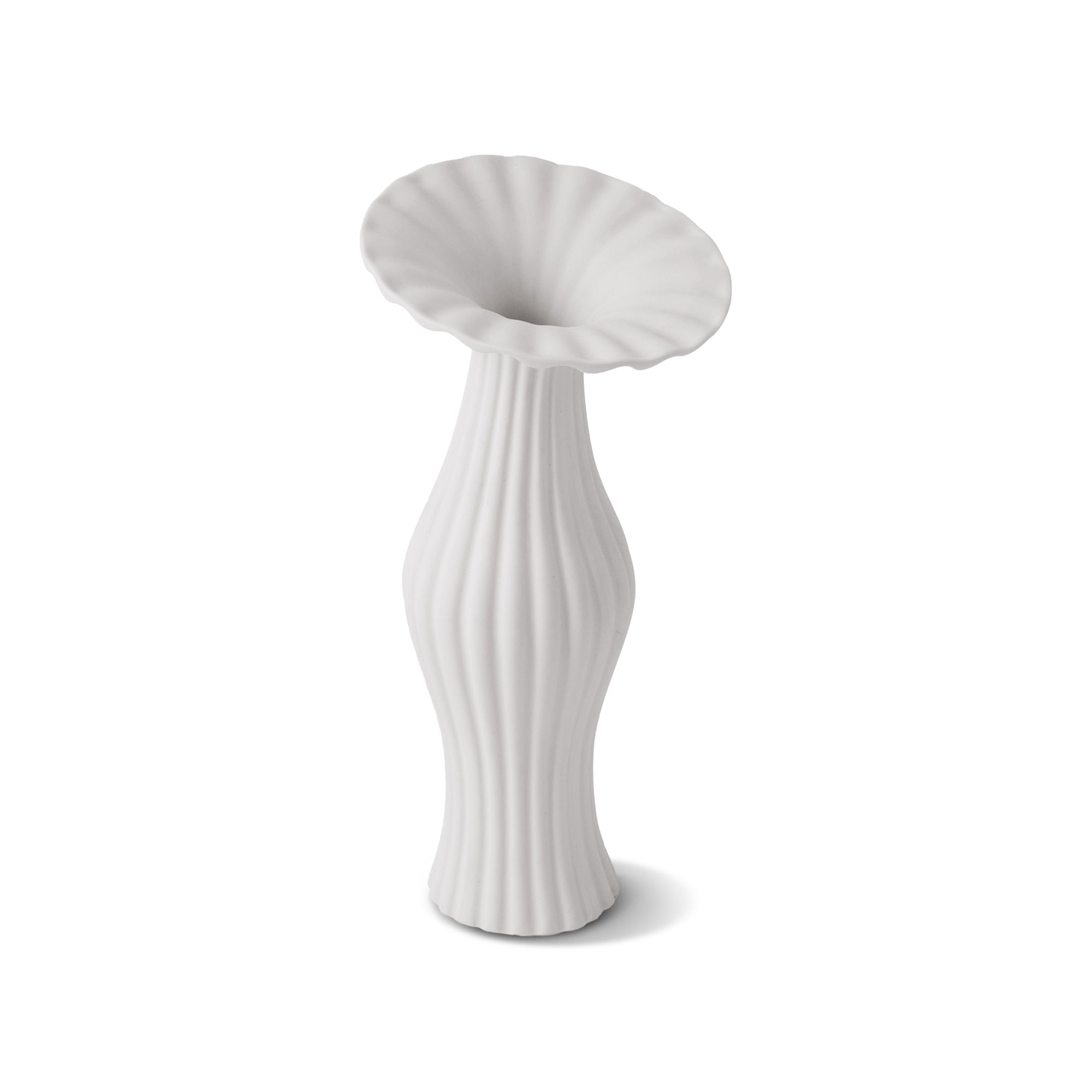 Handmade-Flower-Vase-Ivory-Porcelain-Sustainable-21cm-ETUGENE