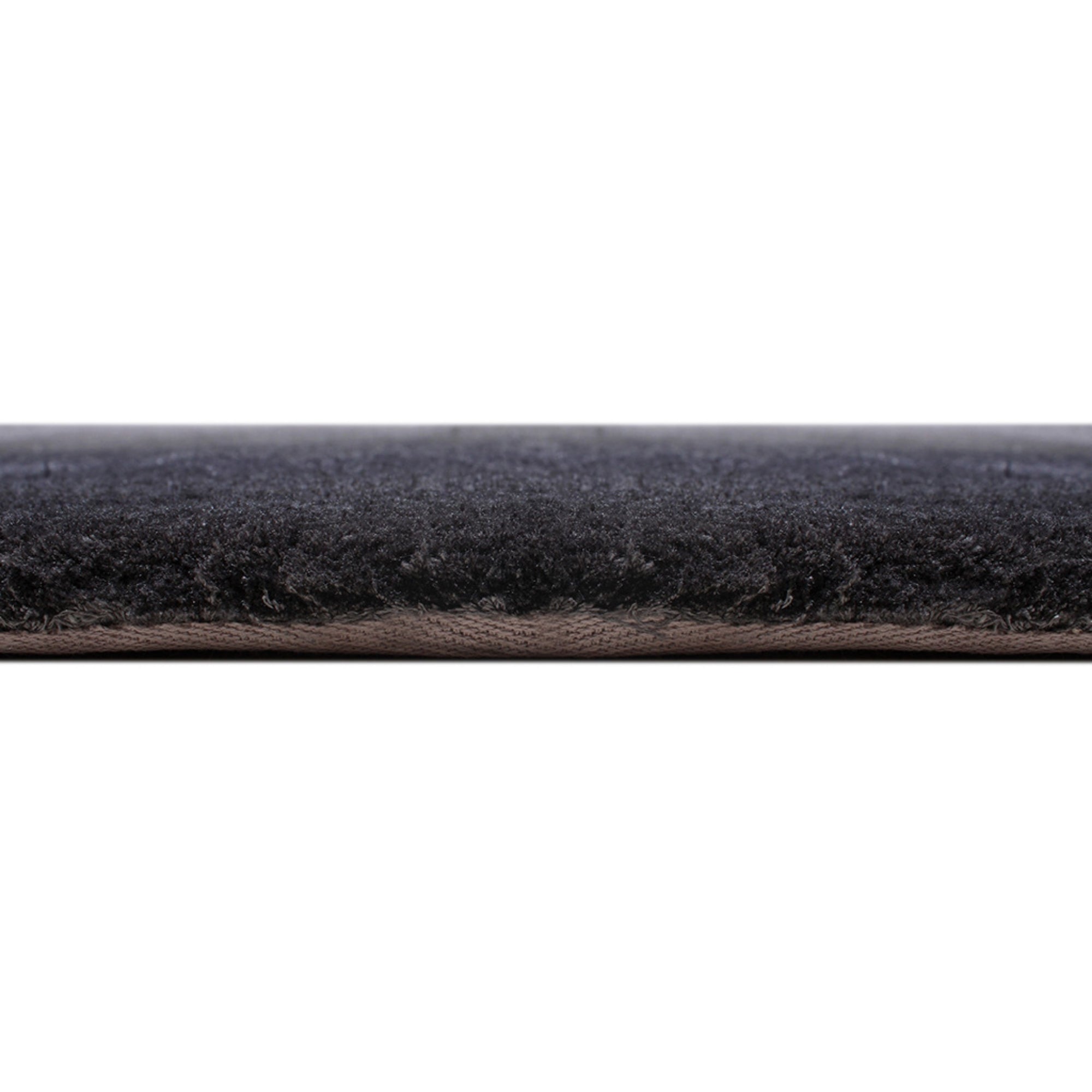 Handmade Wool Rug Tuft Weaving, Sustainable Contemporary Carpet, Black Gradient Design, Irregular Shape, Custom Made On-Demand in Turkiye_ETUGENE_Quartz-001-A-Height