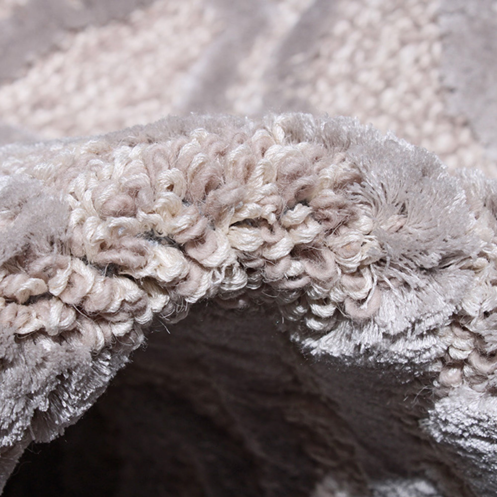 Handmade Wool Rug Tuft Weaving, Sustainable Contemporary Carpet, Maze Design, Irregular Shape, Custom Made On-Demand in Turkiye_ETUGENE_Helix-005-A-Tuft