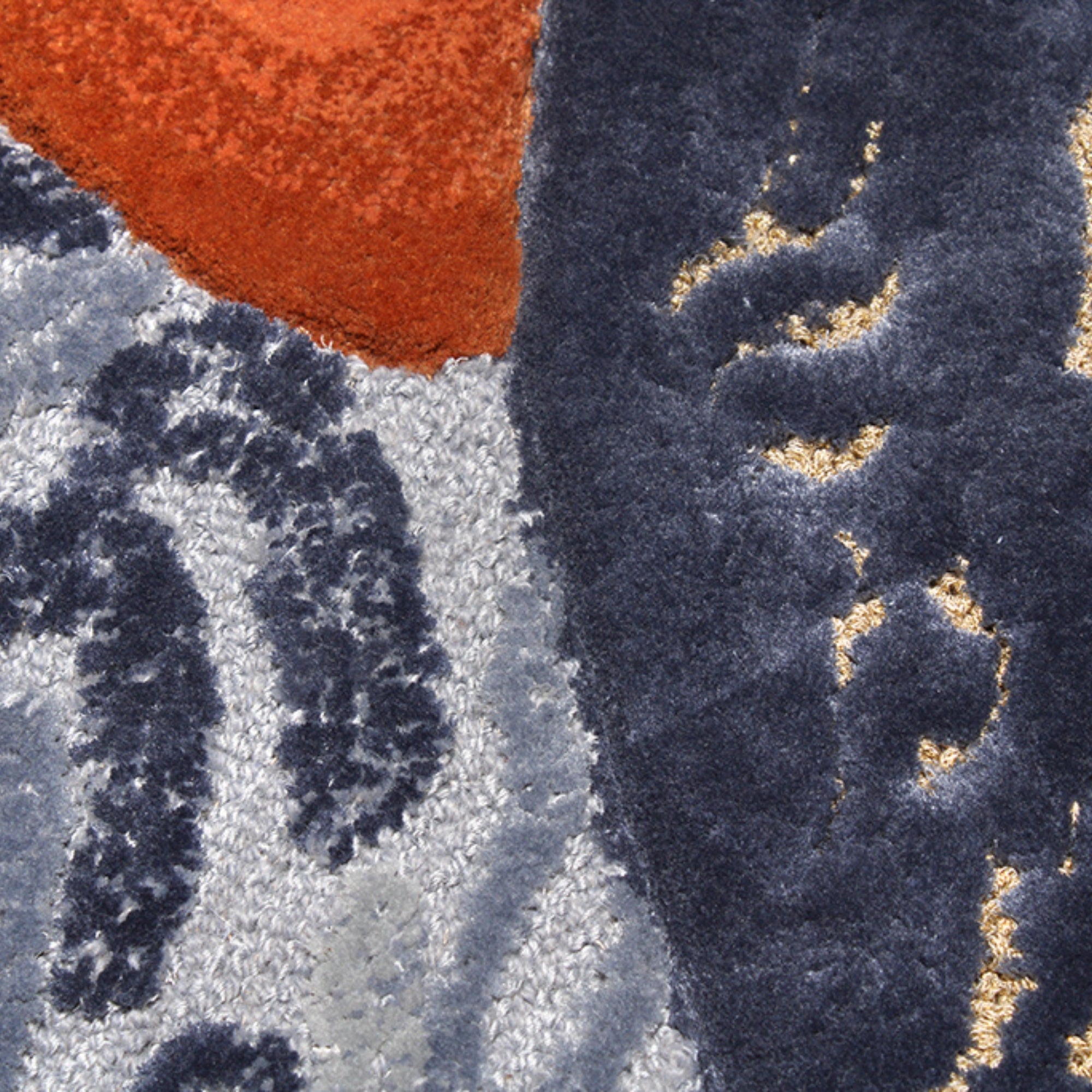 Handmade Wool Rug Tuft Weaving, Sustainable Contemporary Carpet, Pandora Design, Irregular Shape, Custom Made On-Demand in Turkiye_ETUGENE_Pandora-001-VX-Motifs