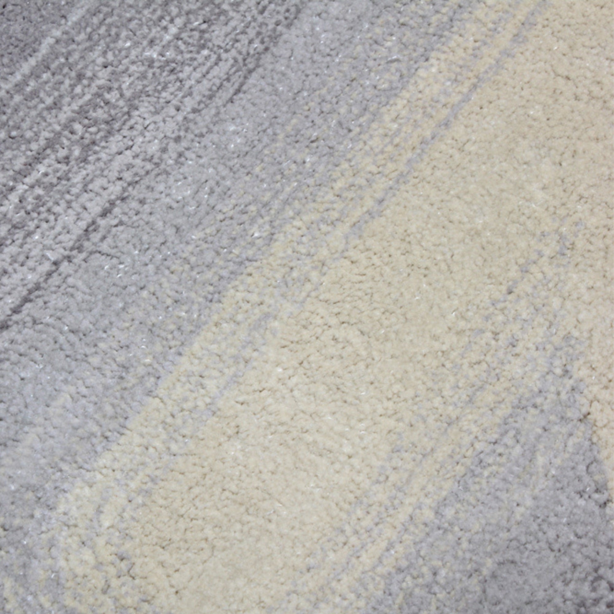 Handmade Wool Rug Tuft Weaving, Sustainable Contemporary Design Carpet, Grey Rounded Shapes, Irregular Shape, Custom Made On-Demand in Turkiye_ETUGENE_Geo-007-T-Motifs