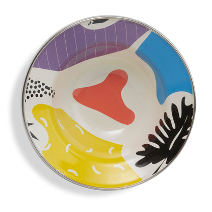 Art_Deco_Footed_Small_Fruit_Plate_Enameled_Steel_Handmade_Sustainable_20cm-FB15200_2-ETUGENE