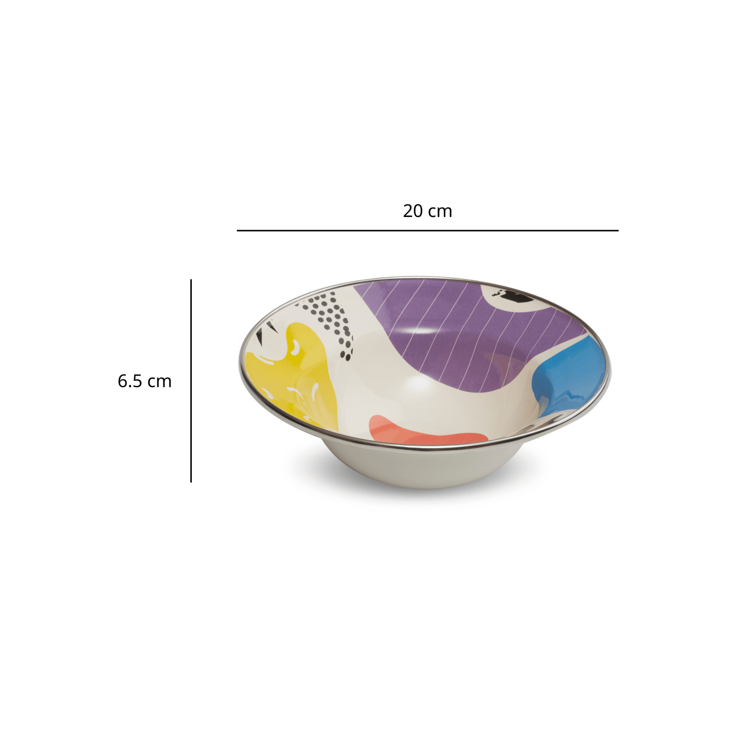 Art_Deco_Small_Fruit_Plate_Bowl_Enameled_Steel_Handmade_Sustainable_Size_20cm_FB15600_ETUGENE