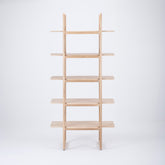 Bookshelf-Muse-Solid-Wood-216cm-Front-View-HomeFurniture-ETUGENE