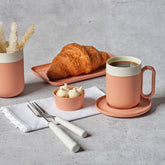 Capsule-Small-Mug-Set-Of-2-Coral-Ivory-Porcelain-Handmade-Lifestyle-ETUGENE