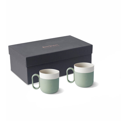 Capsule-Tea-Cup-Set-Of-2-Nile-Ivory-Porcelain-Handmade-ETUGENE