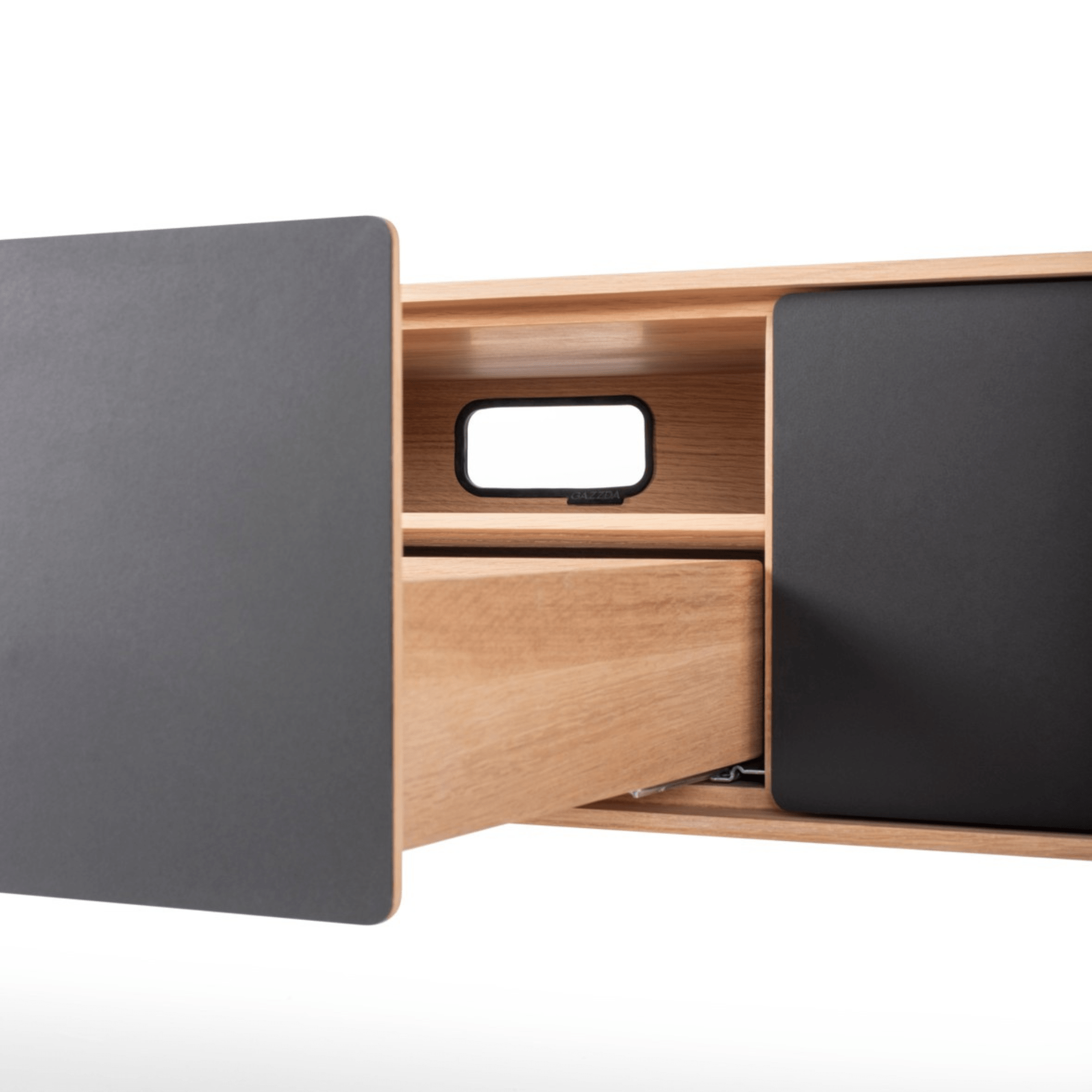 Fina-Lowboard-oak-natural-nero-200cm-drawer-HomeFurniture-ETUGENE