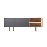 Fina-Sideboard-oak-natural-nero-180cm-HomeFurniture-ETUGENE