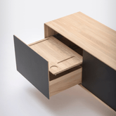 Fina-Sideboard-oak-natural-nero-180cm-drawer-HomeFurniture-ETUGENE