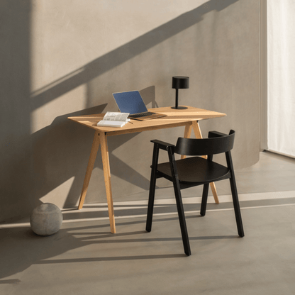 Flip-Chair-oak-lacquered-black-desk-DiningRoom-HomeFurniture-ETUGENE