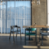 Flip-Chair-oak-lacquered-black-table-DiningRoom-HomeFurniture-ETUGENE