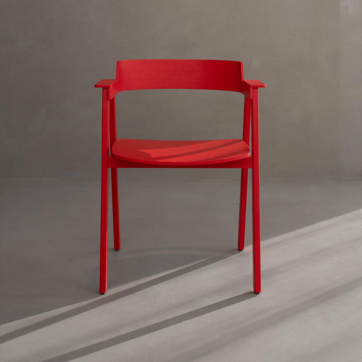 Flip-Chair-oak-lacquered-red-front-DiningRoom-HomeFurniture-ETUGENE