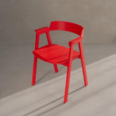 Flip-Chair-oak-lacquered-red-side-DiningRoom-HomeFurniture-ETUGENE
