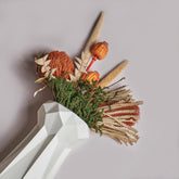 Handmade-Chess-Queen-Vase-Ivory-Porcelain-Sustainable-22.5cm-Flower-ETUGENE