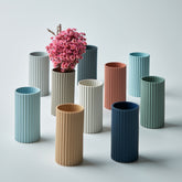 Handmade-Corinth-Short-Vase-Ivory-Porcelain-Sustainable-10.8cm-Set-ETUGENE