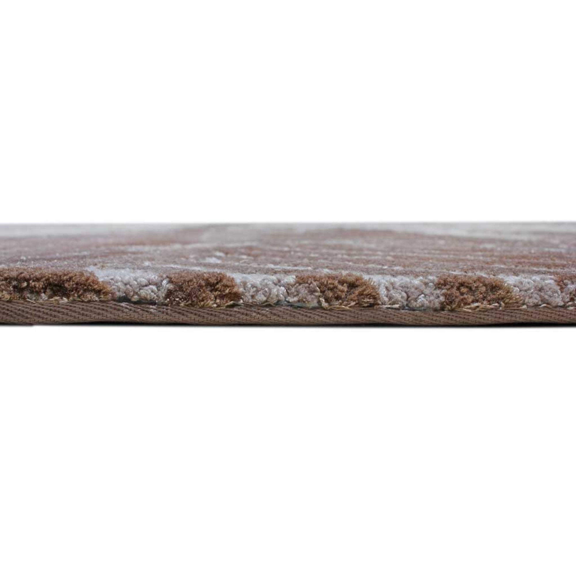 Handmade Wool Rug Tuft Weaving, Sustainable Contemporary Carpet, Beige &amp; Grey, Rectangular Shape, Custom Made On-Demand in Turkiye_ETUGENE_Trace-004-A-Beige-Height