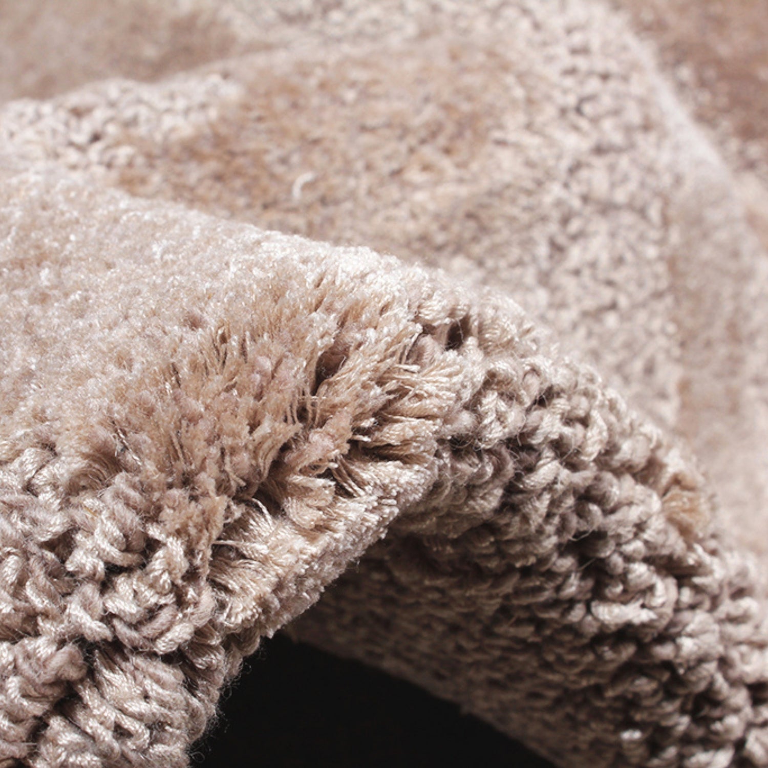 Handmade Wool Rug Tuft Weaving, Sustainable Contemporary Carpet, Beige Projection Design, Rectangular Shape, Custom Made On-Demand in Turkiye_ETUGENE_Tissues-004-Beige-Tuft