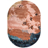 Handmade Wool Rug Tuft Weaving, Sustainable Contemporary Carpet, Cosmic Design, Irregular Shape, Custom Made On-Demand in Turkiye_ETUGENE_Cosmos-001-N