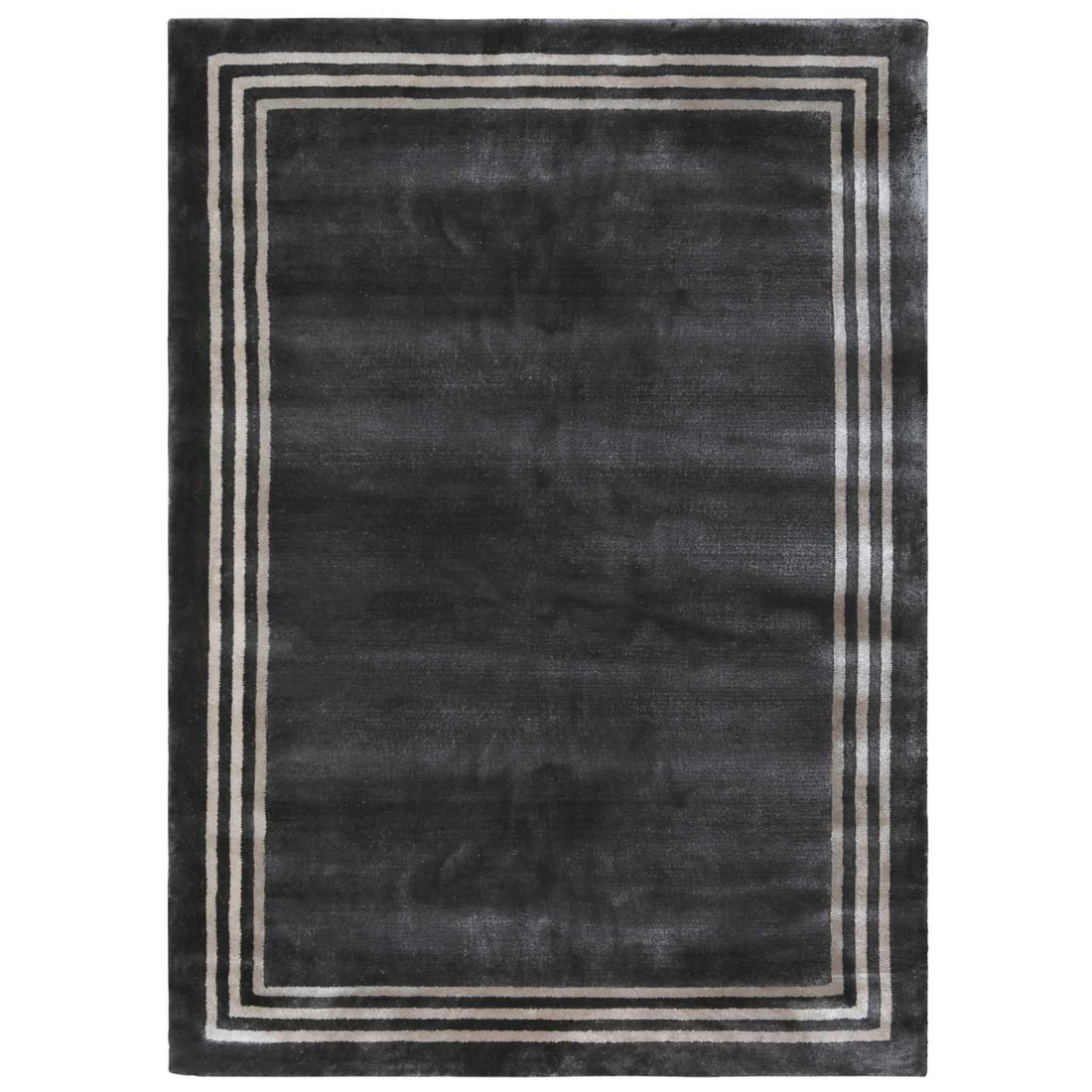 Handmade Wool Rug Tuft Weaving, Sustainable Contemporary Carpet, Geometric Lines, Rectangular Shape, Custom Made On-Demand in Turkiye_ETUGENE_Frame