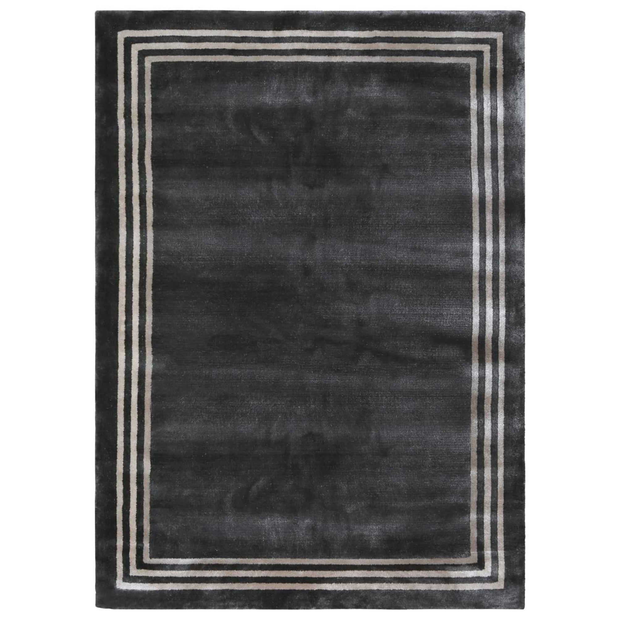Handmade Wool Rug Tuft Weaving, Sustainable Contemporary Carpet, Geometric Lines, Rectangular Shape, Custom Made On-Demand in Turkiye_ETUGENE_Frame