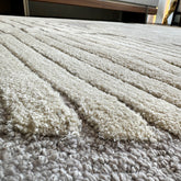 Handmade Wool Rug Tuft Weaving, Sustainable Contemporary Carpet, Geometric Mix Grey Design, Rectangular Shape, Custom Made On-Demand in Turkiye_ETUGENE_Liquid-002-A-D-5-Floor