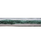 Handmade Wool Rug Tuft Weaving, Sustainable Contemporary Carpet, Green Baroque Design, Rectangular Shape, Custom Made On-Demand in Turkiye_ETUGENE_Mallorca-001-GD-Height