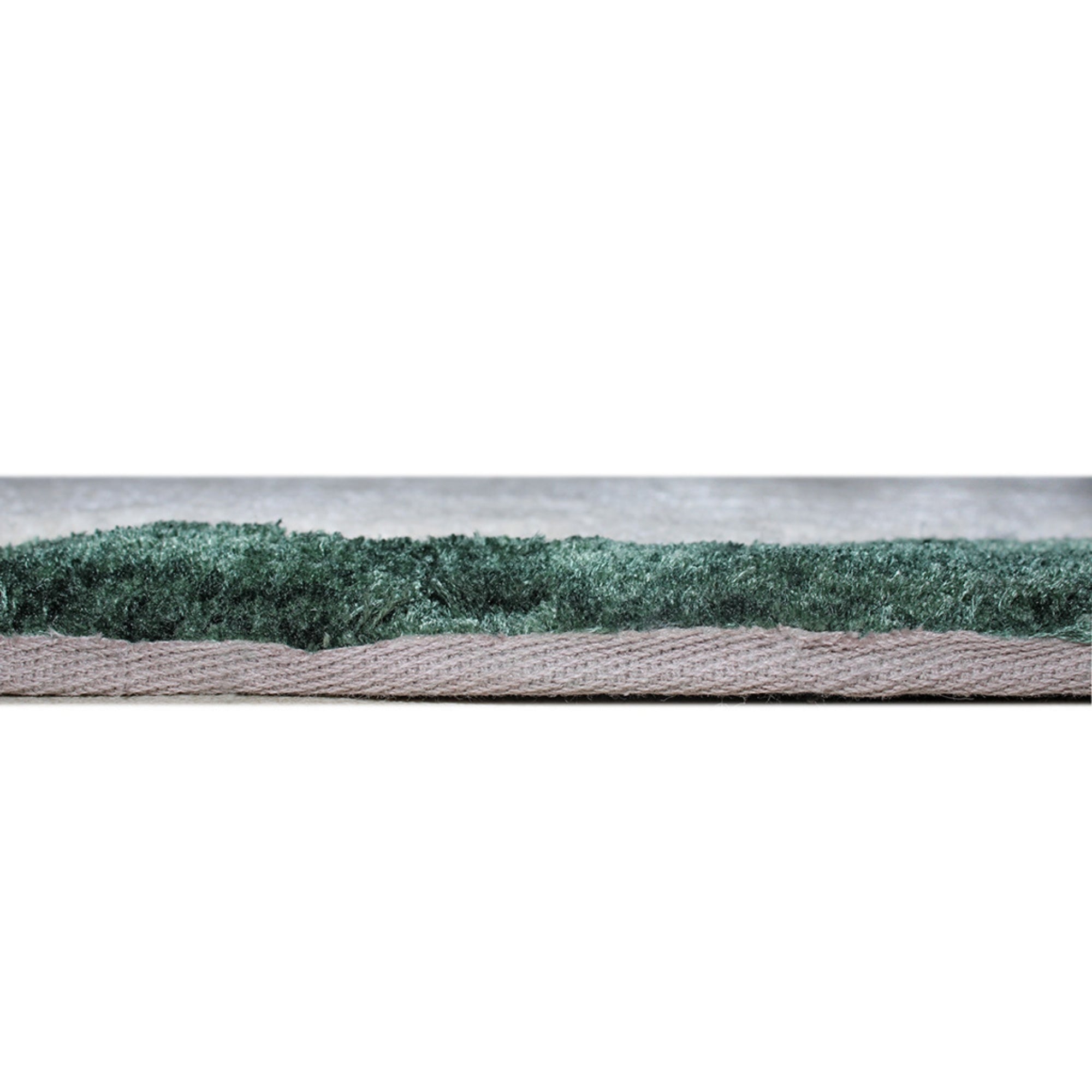 Handmade Wool Rug Tuft Weaving, Sustainable Contemporary Carpet, Green Baroque Design, Rectangular Shape, Custom Made On-Demand in Turkiye_ETUGENE_Mallorca-001-GD-Height