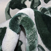 Handmade Wool Rug Tuft Weaving, Sustainable Contemporary Carpet, Green Baroque Design, Rectangular Shape, Custom Made On-Demand in Turkiye_ETUGENE_Mallorca-001-GD-Tuft