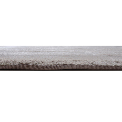 Handmade Wool Rug Tuft Weaving, Sustainable Contemporary Carpet, Grey Circles, Irregular Shape, Custom Made On-Demand in Turkiye_ETUGENE_Pebble-001-C-Height