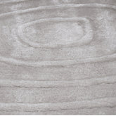 Handmade Wool Rug Tuft Weaving, Sustainable Contemporary Carpet, Grey Circles, Irregular Shape, Custom Made On-Demand in Turkiye_ETUGENE_Pebble-001-C-Motifs