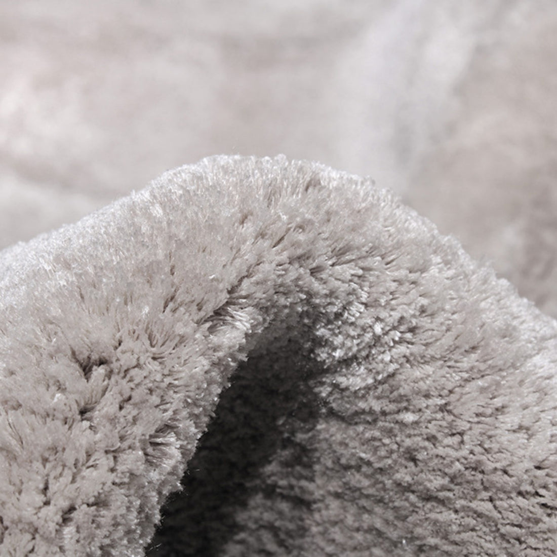 Handmade Wool Rug Tuft Weaving, Sustainable Contemporary Carpet, Grey Circles, Irregular Shape, Custom Made On-Demand in Turkiye_ETUGENE_Pebble-001-C-Tuft