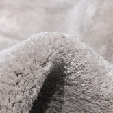 Handmade Wool Rug Tuft Weaving, Sustainable Contemporary Carpet, Grey Circles, Irregular Shape, Custom Made On-Demand in Turkiye_ETUGENE_Pebble-001-C-Tuft