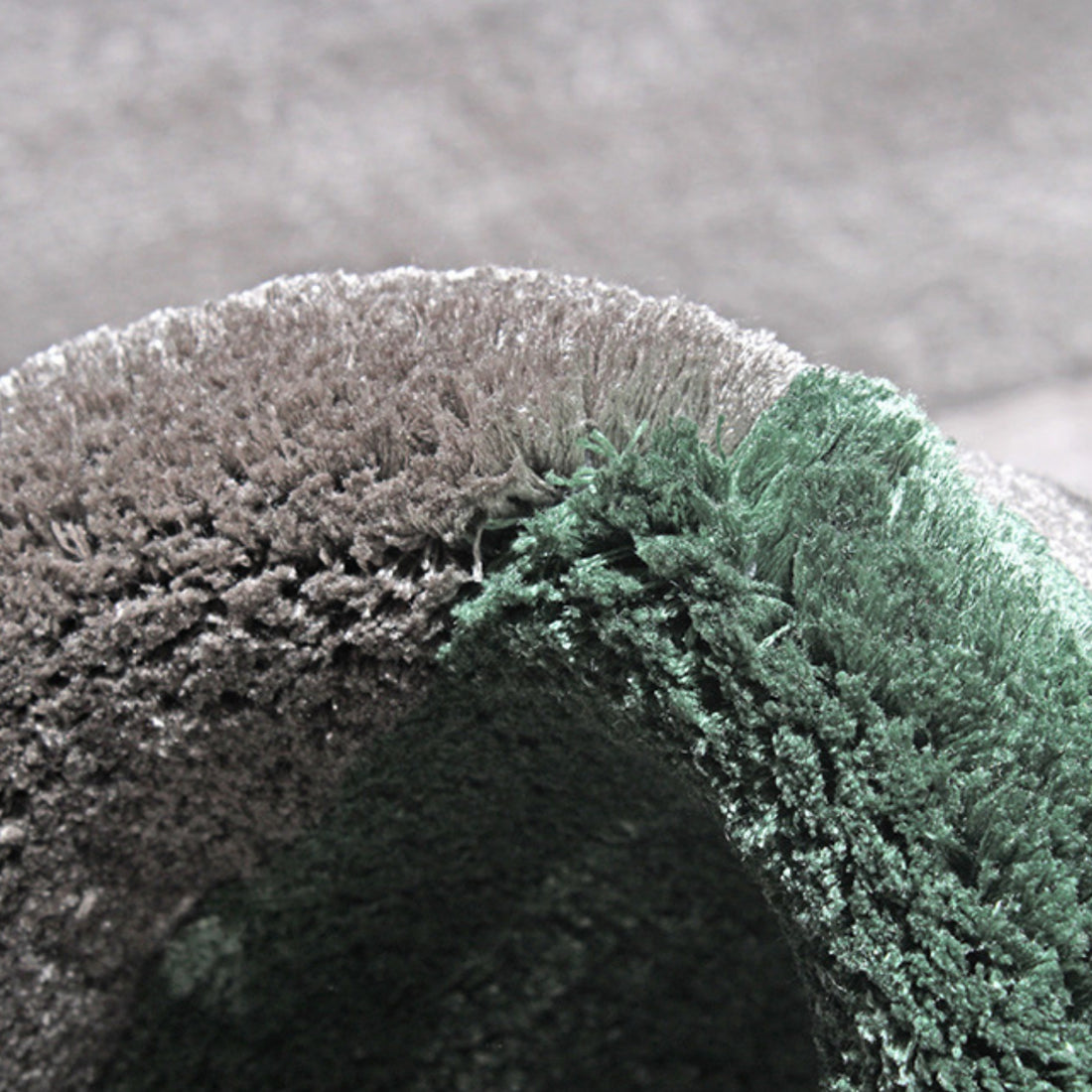 Handmade Wool Rug Tuft Weaving, Sustainable Contemporary Carpet, Interlocking Loops Design, Irregular Shape, Custom Made On-Demand in Turkiye_ETUGENE_Geo-002-GX-Tuft