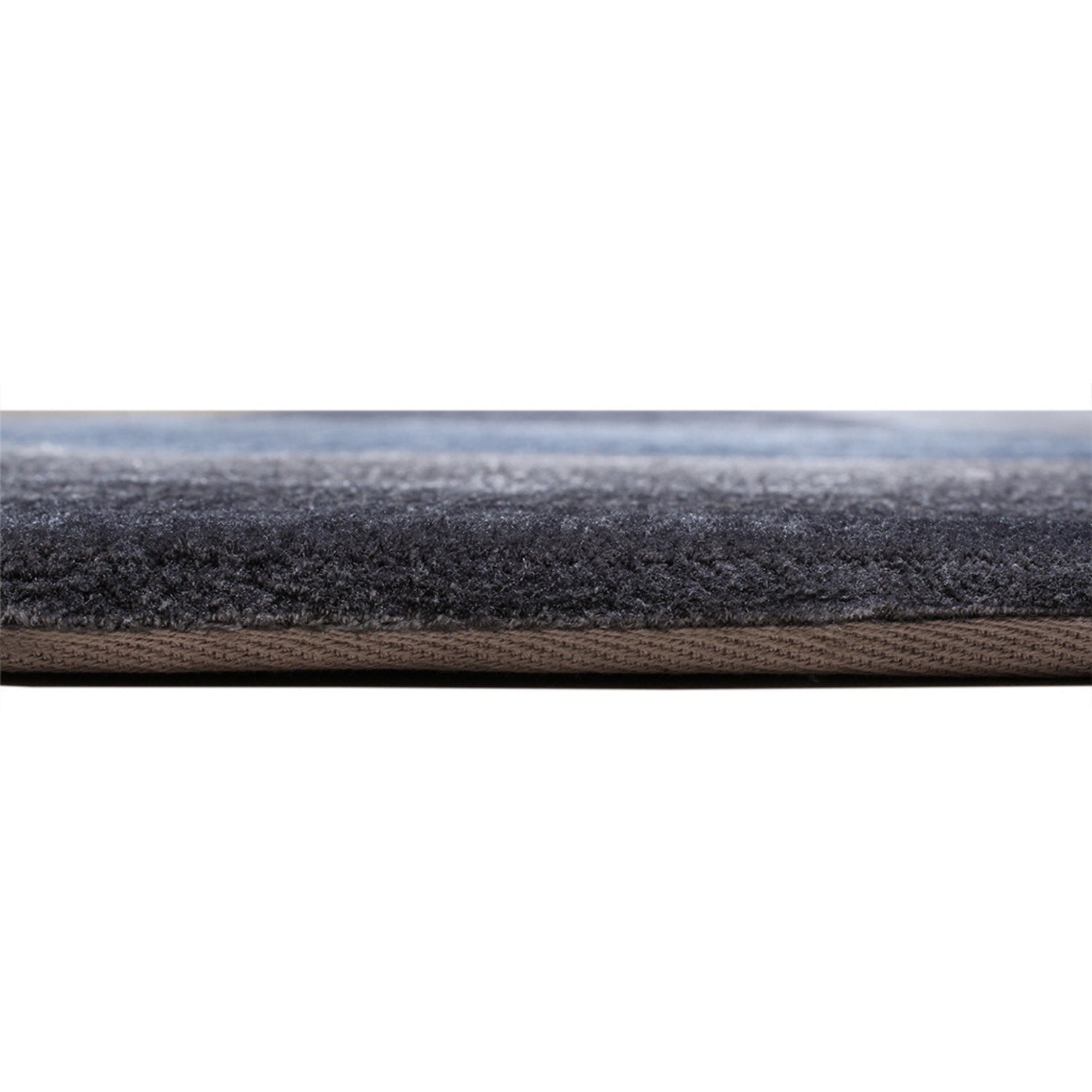 Handmade Wool Rug Tuft Weaving, Sustainable Contemporary Carpet, Interlocking Loops Design, Irregular Shape, Custom Made On-Demand in Turkiye_ETUGENE_Geo-002-VX-Height