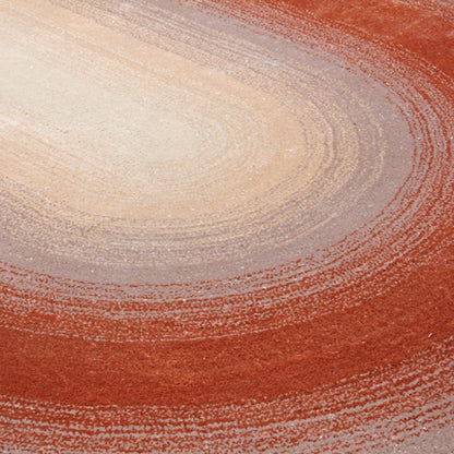 Handmade Wool Rug Tuft Weaving, Sustainable Contemporary Carpet, Interlocking Oval Shapes, Irregular Shape, Custom Made On-Demand in Turkiye_ETUGENE_Geo-005-G-Design