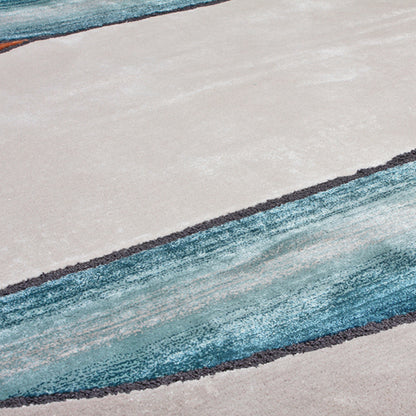 Handmade Wool Rug Tuft Weaving, Sustainable Contemporary Carpet, Leaf-Like Pattern, Irregular Shape, Custom Made On-Demand in Turkiye_ETUGENE_New-Tulip-001-G-Design