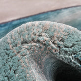 Handmade Wool Rug Tuft Weaving, Sustainable Contemporary Carpet, Leaf-Like Pattern, Irregular Shape, Custom Made On-Demand in Turkiye_ETUGENE_New-Tulip-001-G-Tuft