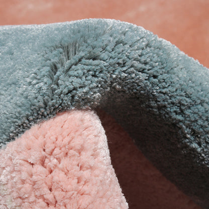 Handmade Wool Rug Tuft Weaving, Sustainable Contemporary Carpet, Marshmallow, Round Shape, Custom Made On-Demand in Turkiye_ETUGENE_Marshmallow-001-M-Tuft