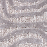 Handmade Wool Rug Tuft Weaving, Sustainable Contemporary Carpet, Maze Design, Irregular Shape, Custom Made On-Demand in Turkiye_ETUGENE_Helix-005-A-Details