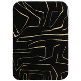 Handmade Wool Rug Tuft Weaving, Sustainable Contemporary Carpet, Shinny Curve Design, Rectangular Shape, Custom Made On-Demand in Turkiye_ETUGENE_Shinny-006-BX