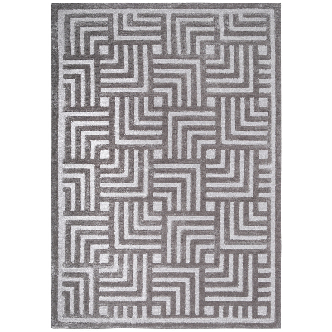 Handmade Wool Rug Tuft Weaving, Sustainable Contemporary Carpet, Square Design, Rectangular Shape, Custom Made On-Demand in Turkiye_ETUGENE_Parquet-002-A-D2