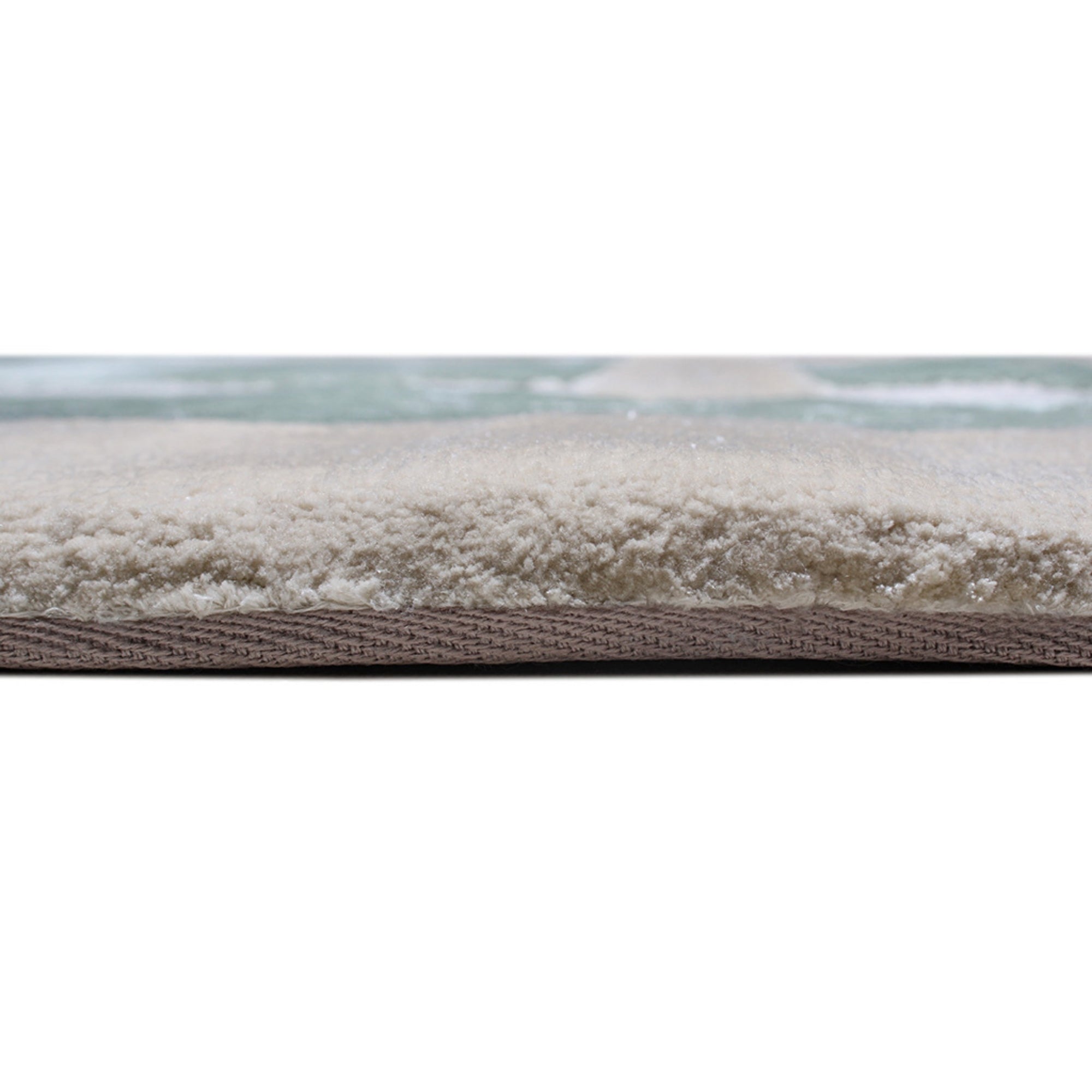 Handmade Wool Rug Tuft Weaving, Sustainable Contemporary Carpet, Stripes and Lines, Rectangular Shape, Custom Made On-Demand in Turkiye_ETUGENE_Plaid-001-GR-Height