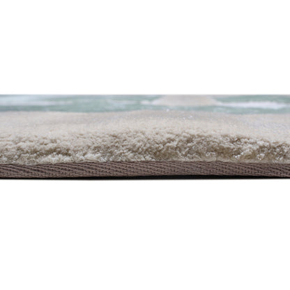 Handmade Wool Rug Tuft Weaving, Sustainable Contemporary Carpet, Stripes and Lines, Rectangular Shape, Custom Made On-Demand in Turkiye_ETUGENE_Plaid-001-GR-Height