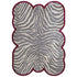 Handmade Wool Rug Tuft Weaving, Sustainable Contemporary Carpet, Sublime Zebra, Irregular Shape, Custom Made On-Demand in Turkiye_ETUGENE_Zebra-001-G