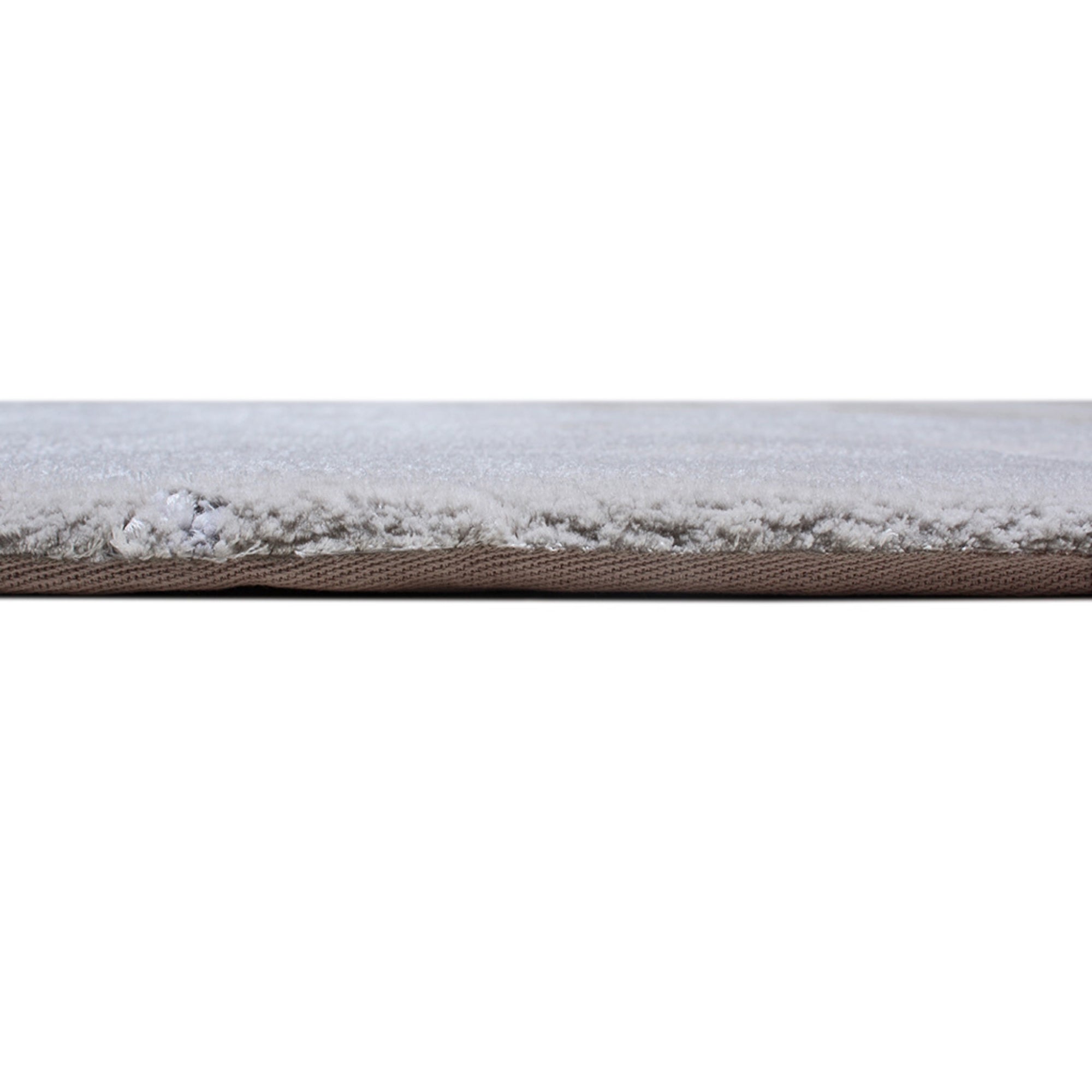 Handmade Wool Rug Tuft Weaving, Sustainable Contemporary Carpet, Three Shades Minimalist Design, Oval Shape, Custom Made On-Demand in Turkiye_ETUGENE_Ovoid-004-F-Height