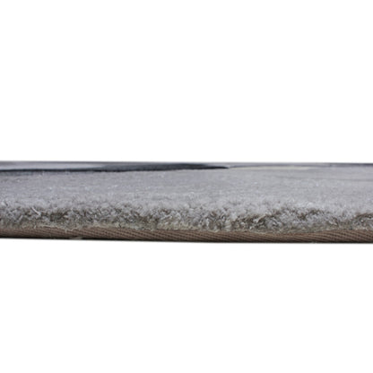 Handmade Wool Rug Tuft Weaving, Sustainable Contemporary Design Carpet, Black, Grey, White Colors, Irregular Shape, Custom Made On-Demand in Turkiye_ETUGENE_Cell-001-A-Height