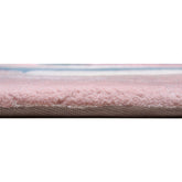 Handmade Wool Rug Tuft Weaving, Sustainable Contemporary Design Carpet, Blue Gold White Pink Grey Colors, Irregular Shape, Custom Made On-Demand in Turkiye_ETUGENE_Cell-001-OX-Height