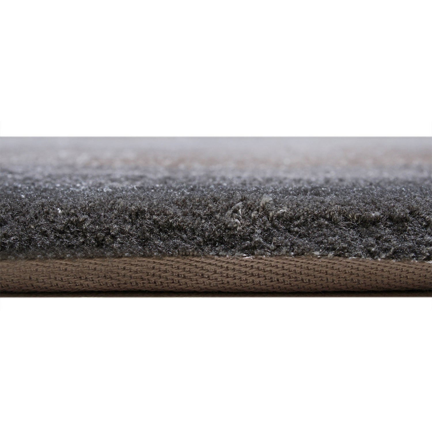 Handmade Wool Rug Tuft Weaving, Sustainable Contemporary Design Carpet, Blue Grey Black Circles, Irregular Shape, Custom Made On-Demand in Turkiye_ETUGENE_Circle-002-MV-Height