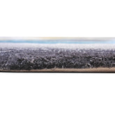 Handmade Wool Rug Tuft Weaving, Sustainable Contemporary Design Carpet, Blue Orange Grey Black Circles And Colors, Irregular Shape, Custom Made On-Demand in Turkiye_ETUGENE_Circle-001-J-Height