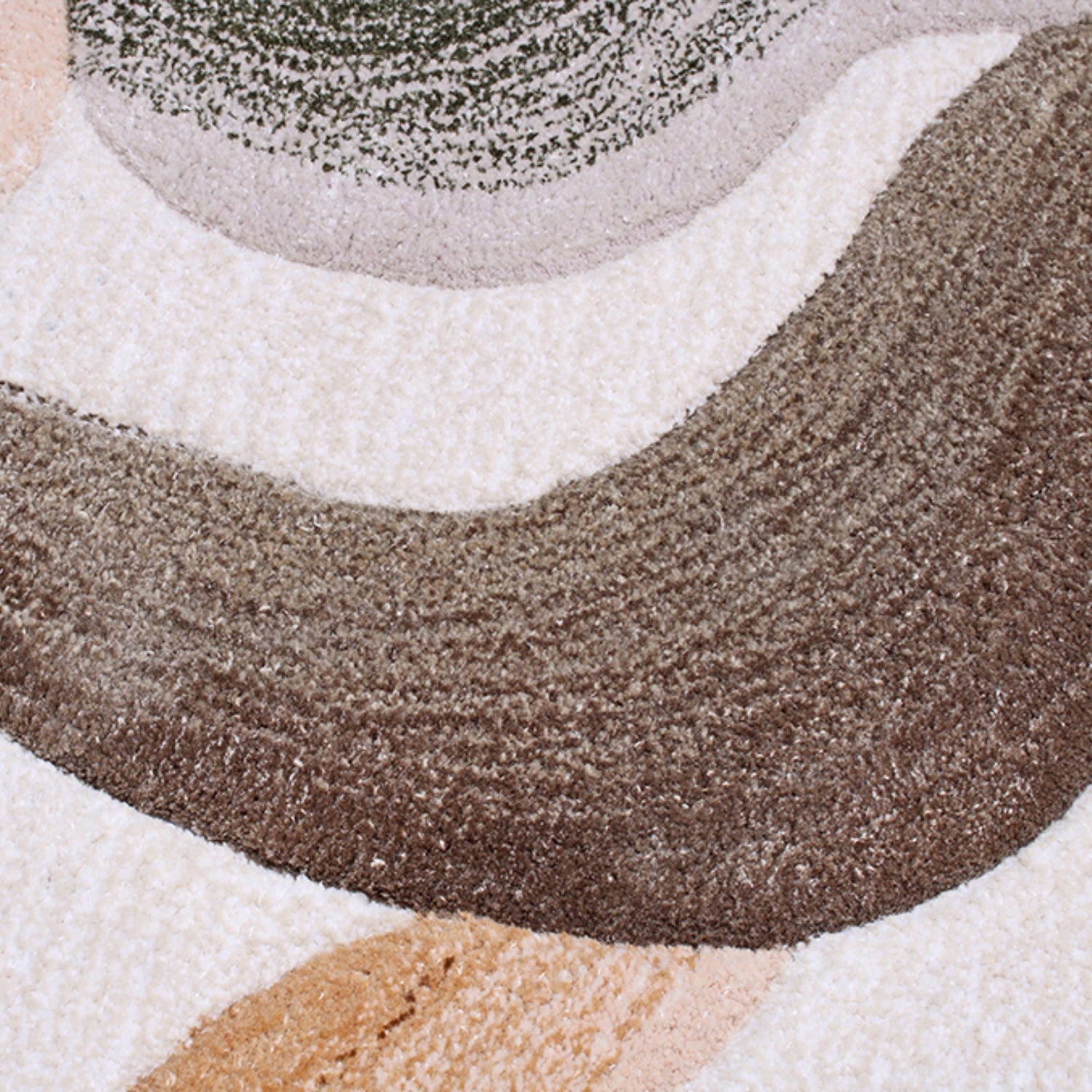 Handmade_Wool_Rug_Tuft_Weaving_Sustainable_Contemporary_Design_Carpet_Brown_Gold_Grey_Green_Colors_Irregular_Shape_Custom_Made_On-Demand_in_Turkiye_Cell-001-S-Details